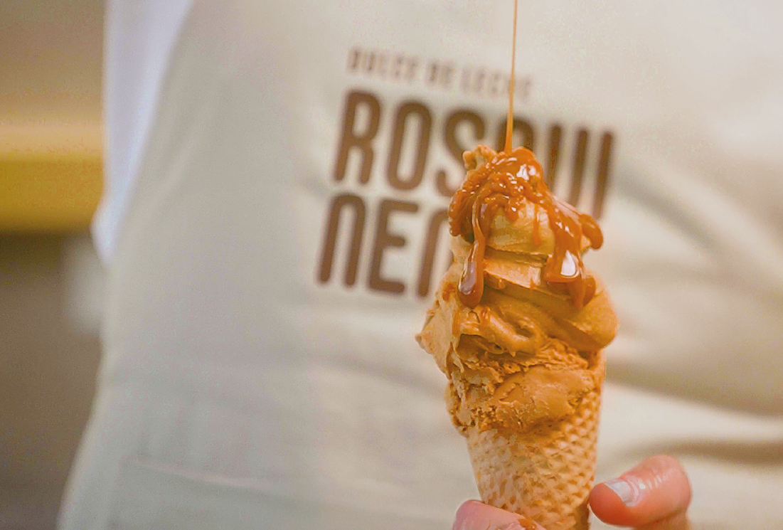 Dulce de leche  heladero intenso